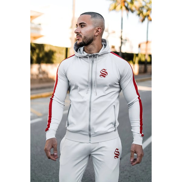 Sinners Attire Poly Tech Hoodie Silver